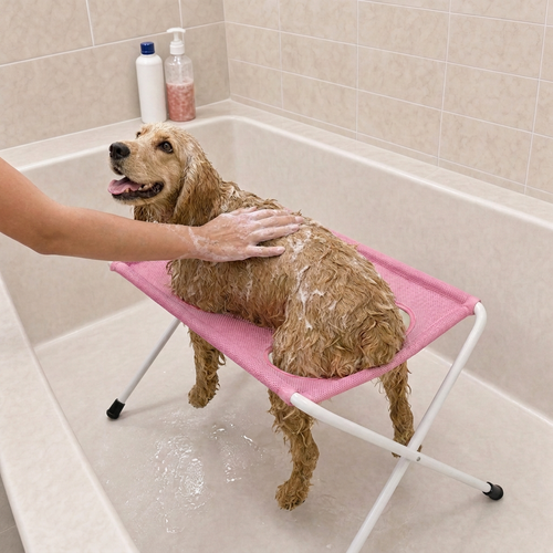 Foldable Elevated Dog Grooming Hammock